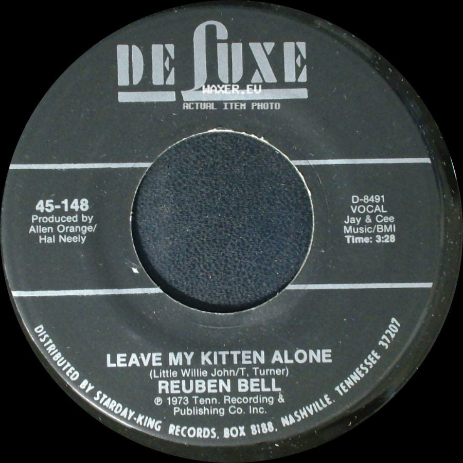 Reuben Bell - Leave My Kitten Alone / All The Time side A