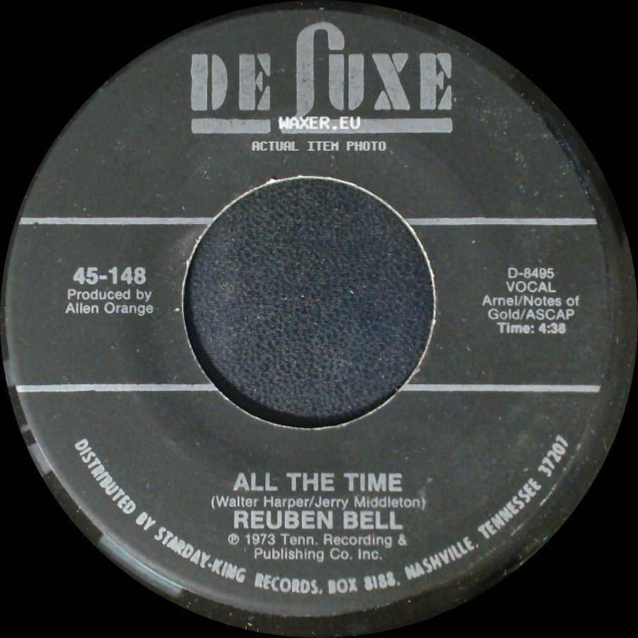 Reuben Bell - All The Time / Leave My Kitten Alone side A