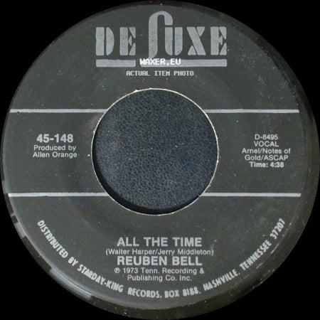 Reuben Bell - All The Time / Leave My Kitten Alone side A