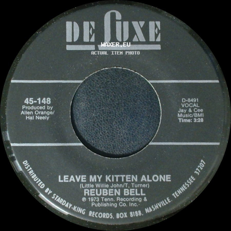 Reuben Bell - All The Time / Leave My Kitten Alone side B