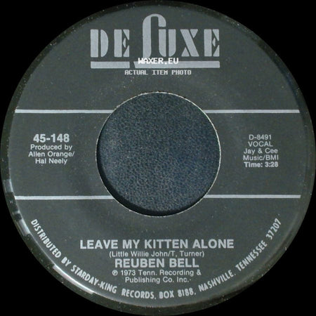 Reuben Bell - All The Time / Leave My Kitten Alone side B