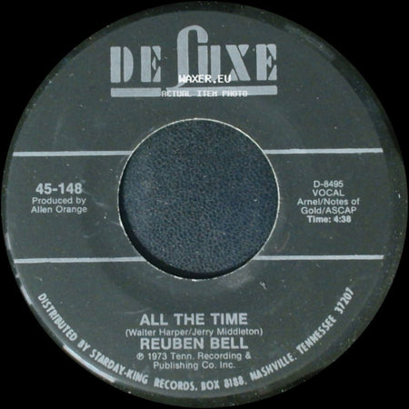 Reuben Bell - All The Time / Leave My Kitten Alone side A
