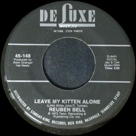 Reuben Bell - All The Time / Leave My Kitten Alone side B