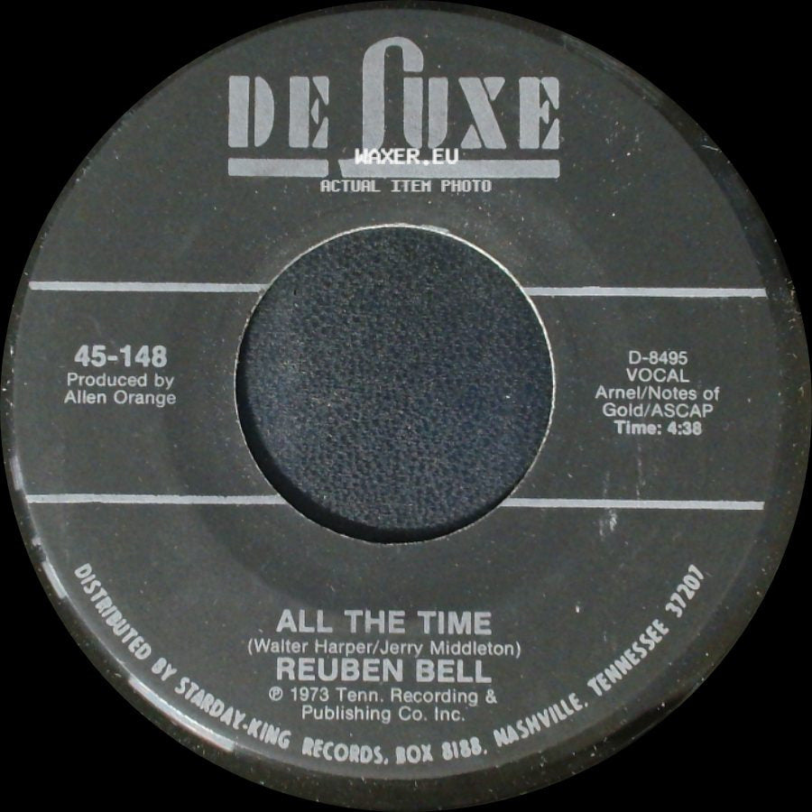 Reuben Bell - All The Time / Leave My Kitten Alone side A