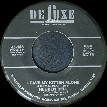 Reuben Bell - Leave My Kitten Alone / All The Time side A