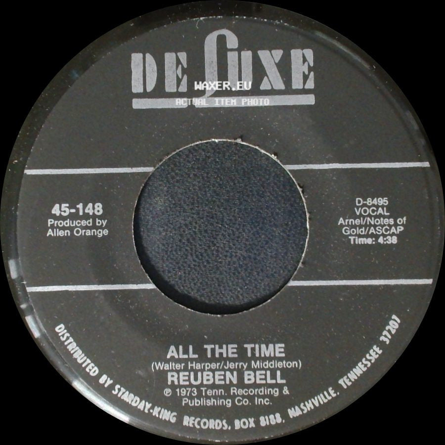 Reuben Bell - All The Time / Leave My Kitten Alone side A