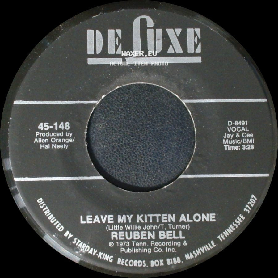 Reuben Bell - All The Time / Leave My Kitten Alone side B