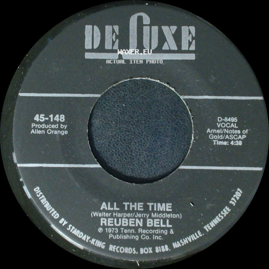 Reuben Bell - All The Time / Leave My Kitten Alone side A
