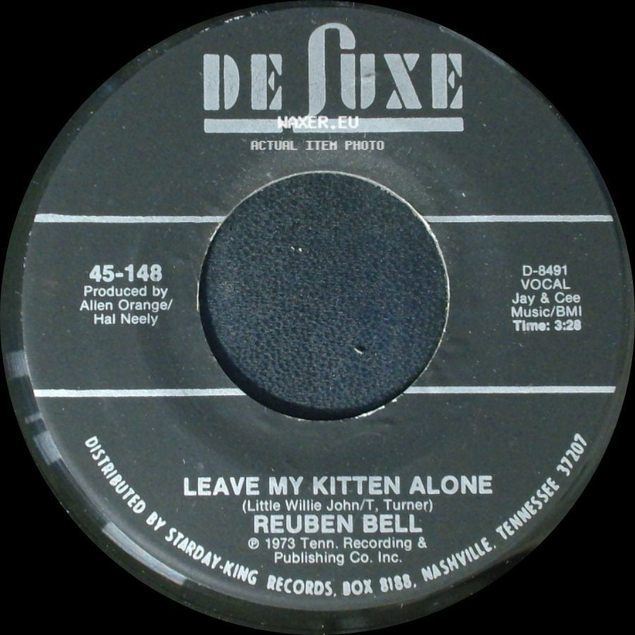 Reuben Bell - All The Time / Leave My Kitten Alone side B