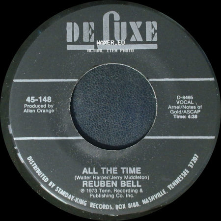 Reuben Bell - Leave My Kitten Alone / All The Time side B