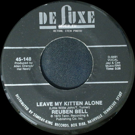 Reuben Bell - Leave My Kitten Alone / All The Time side A