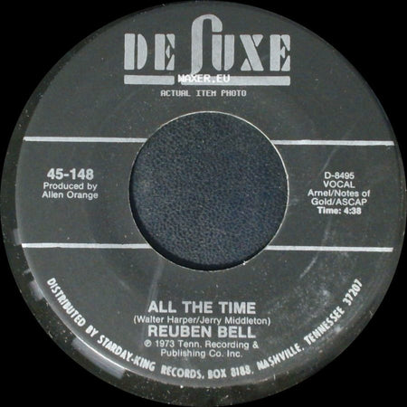 Reuben Bell - All The Time / Leave My Kitten Alone side A