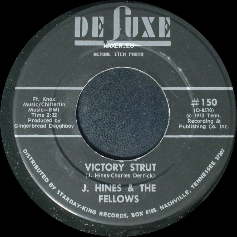 J. Hines & The Fellows - Camelot Time / Victory Strut side B