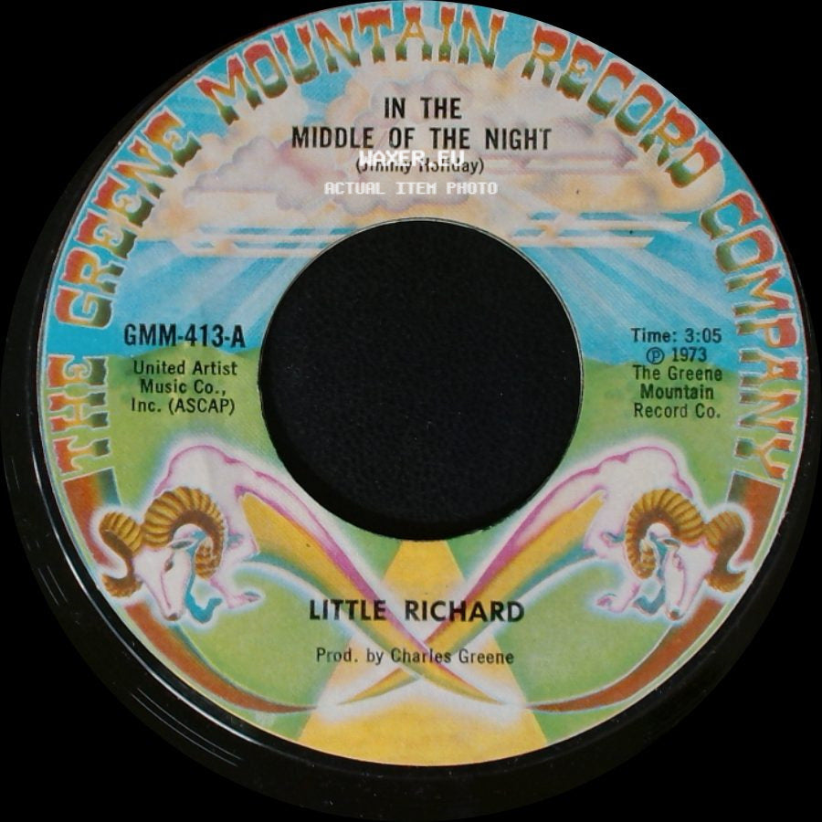 Little Richard - In The Middle Of The Night / Where Will I Find A Place To Sleep This Evening side A