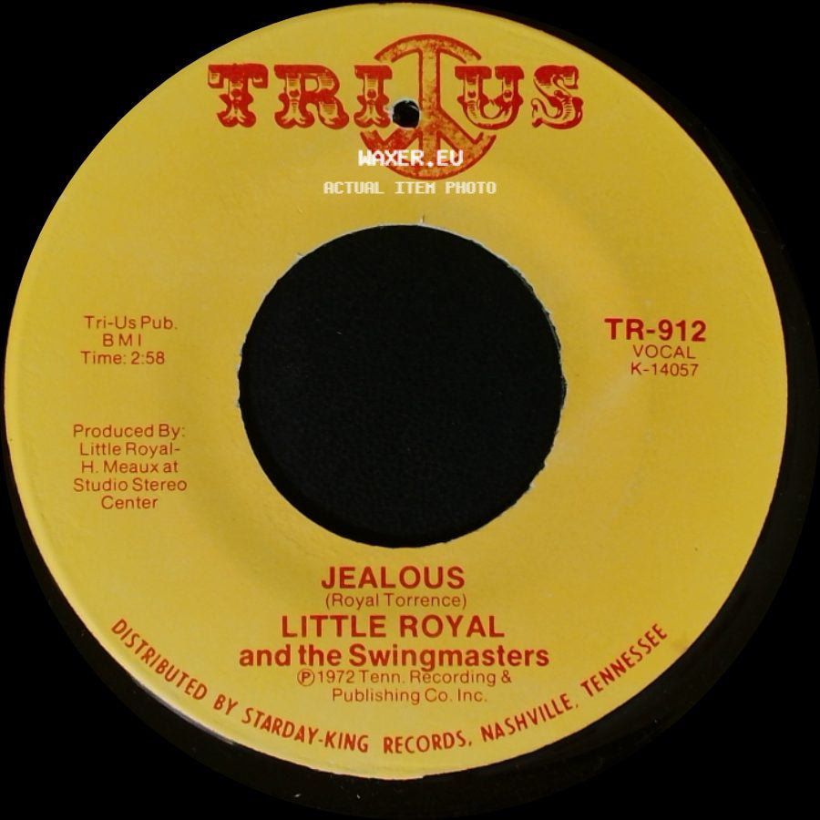 Little Royal And The Swingmasters - Razor Blade / Jealous side B