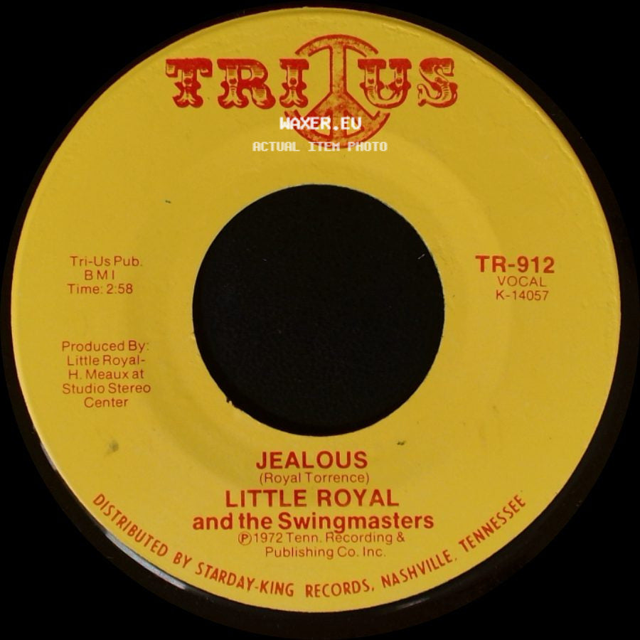 Little Royal And The Swingmasters - Jealous / Razor Blade side A