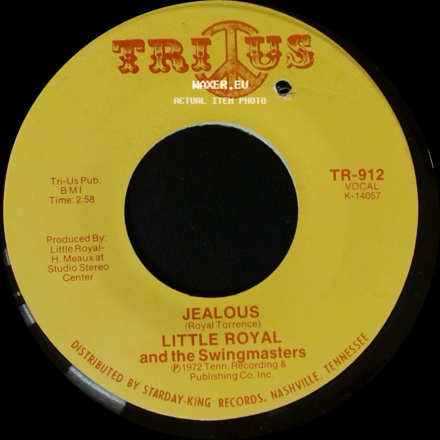 Little Royal And The Swingmasters - Jealous / Razor Blade side A