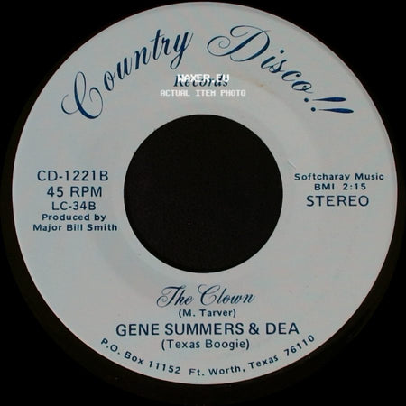 Gene Summers & Dea - Do You Think I'm Sexy / The Clown side B