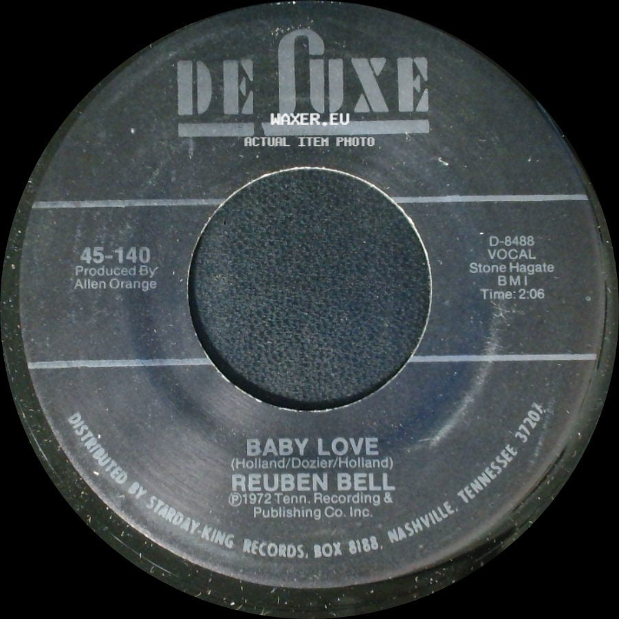 Reuben Bell - Baby Love / I Hear You Knocking (It's Too Late) side A