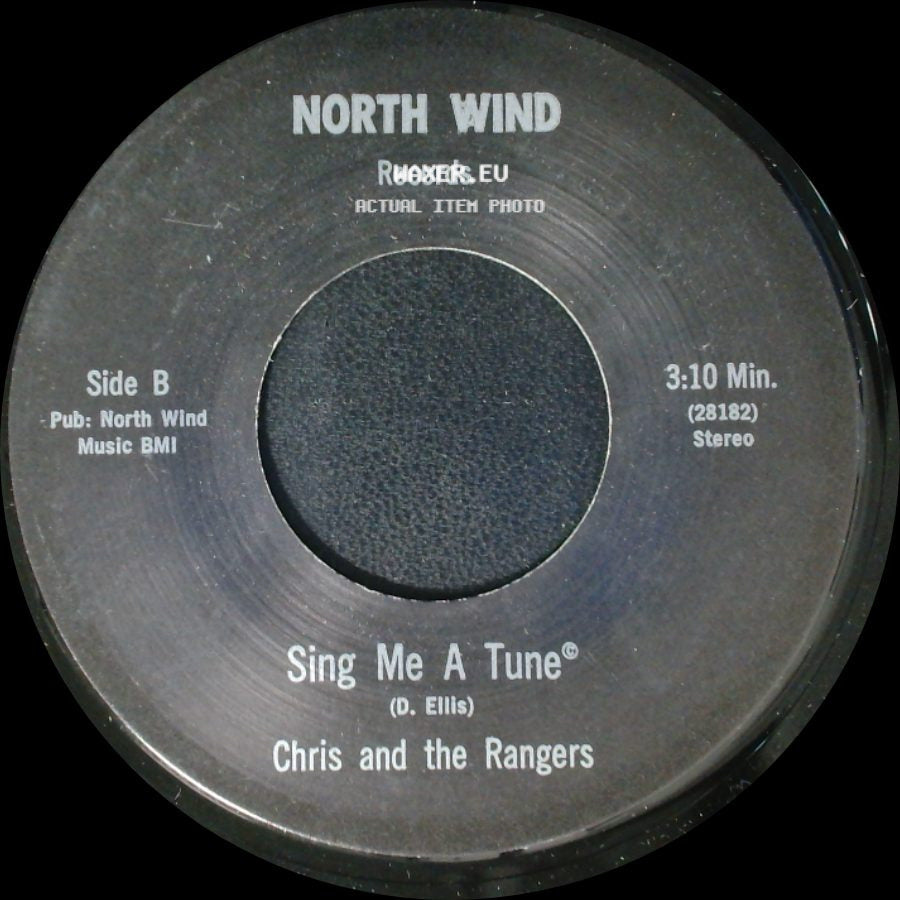 Chris And The Rangers - Please Think It Over / Sing Me A Tune side B