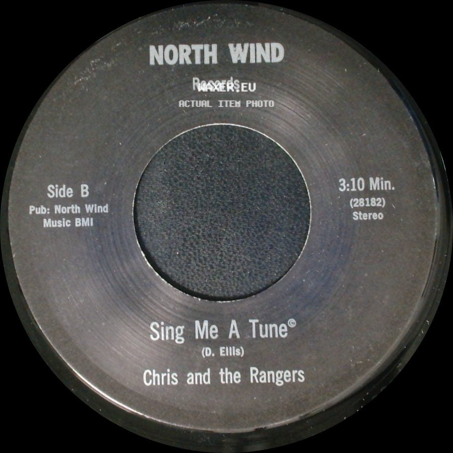 Chris And The Rangers - Please Think It Over / Sing Me A Tune side B