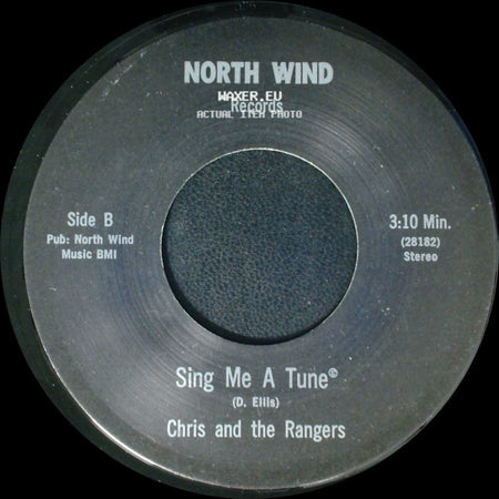 Chris And The Rangers - Please Think It Over / Sing Me A Tune side B