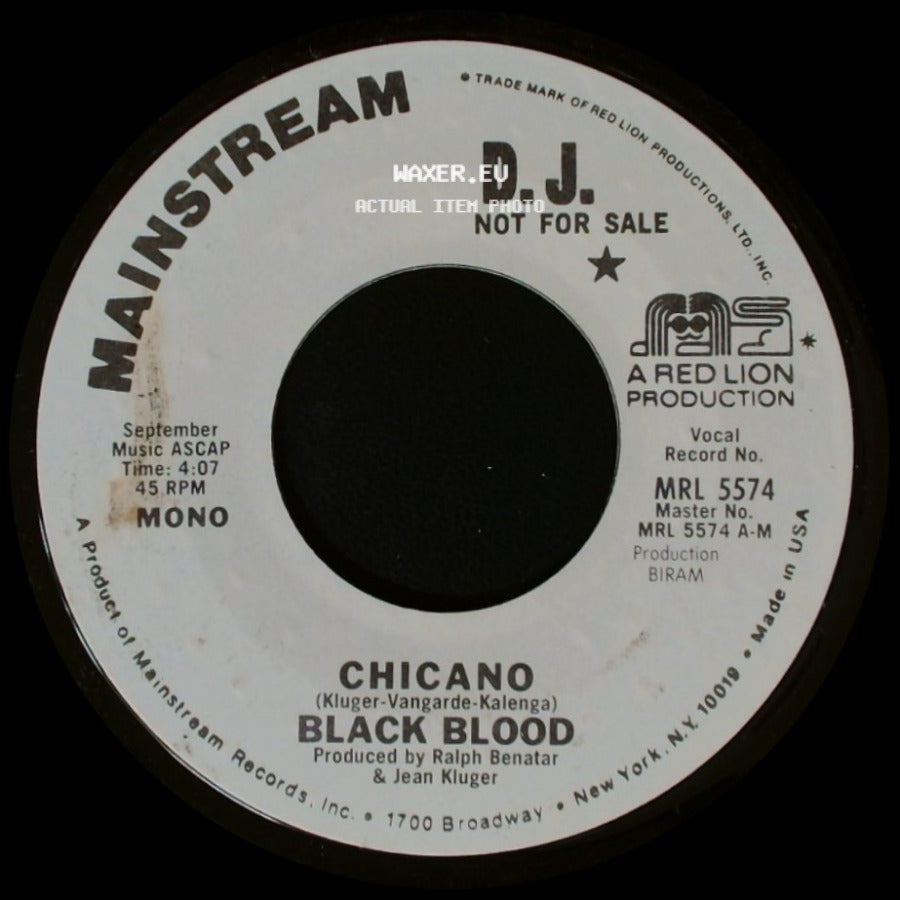 Chicano - Black Blood / Black Blood side B