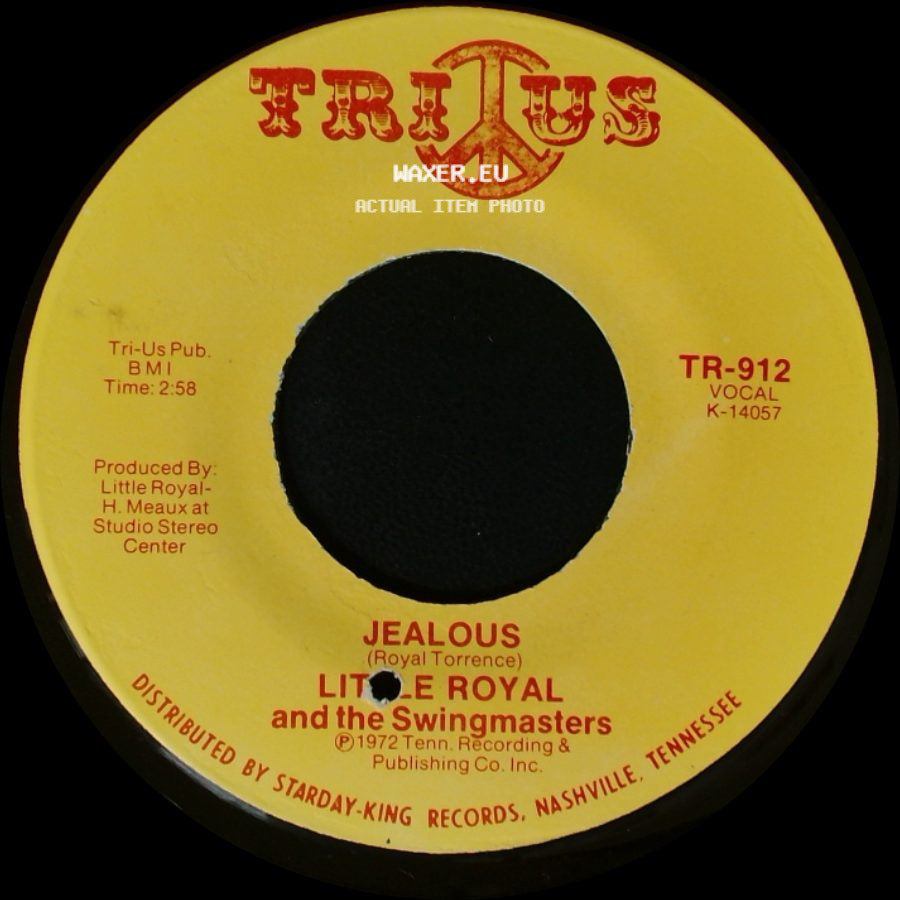 Little Royal And The Swingmasters - Jealous / Razor Blade side A
