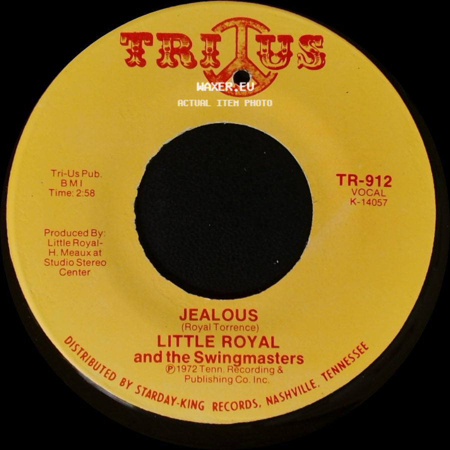 Little Royal And The Swingmasters - Razor Blade / Jealous side B