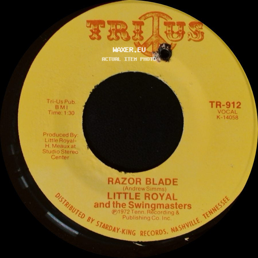 Little Royal And The Swingmasters - Razor Blade / Jealous side A