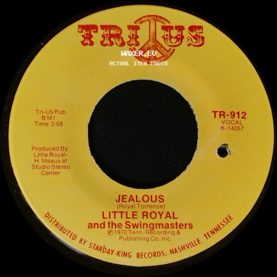 Little Royal And The Swingmasters - Razor Blade / Jealous side B