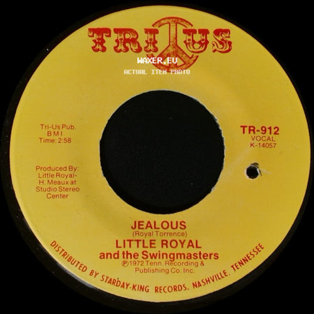 Little Royal And The Swingmasters - Razor Blade / Jealous side B