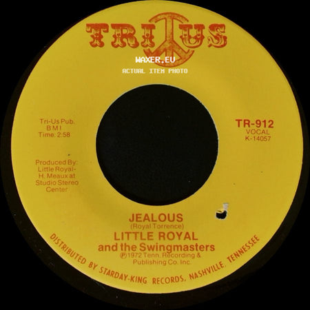 Little Royal And The Swingmasters - Razor Blade / Jealous side B