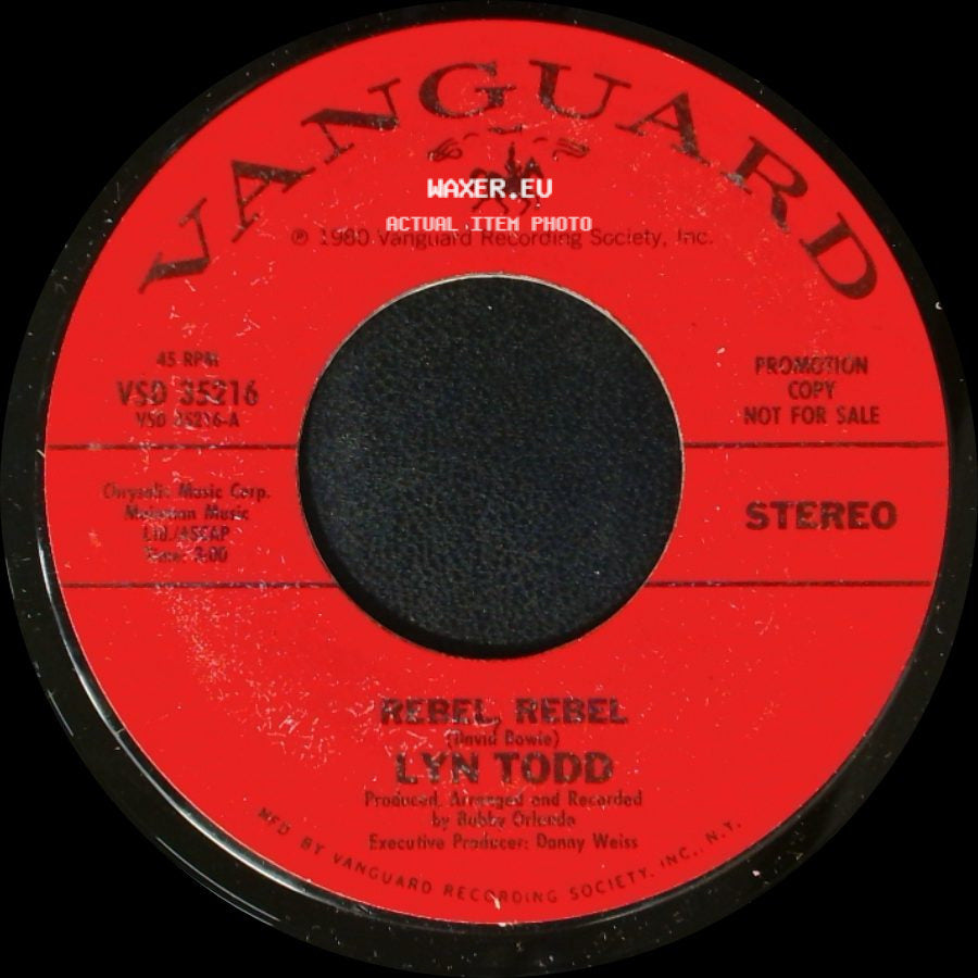 Lyn Todd - Rebel Rebel / Rebel, Rebel side A