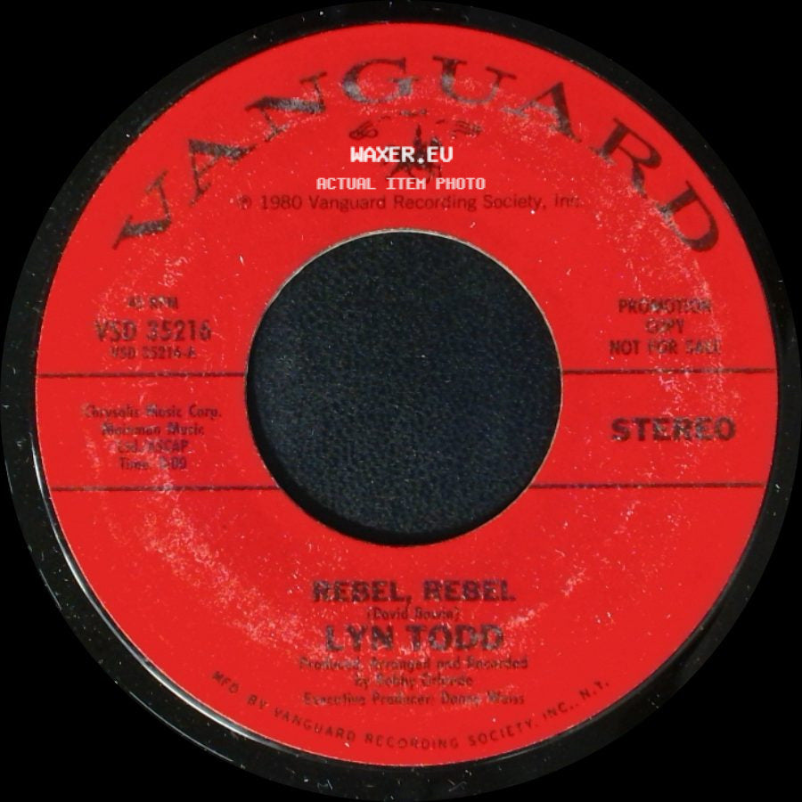 Lyn Todd - Rebel Rebel / Rebel Rebel side A