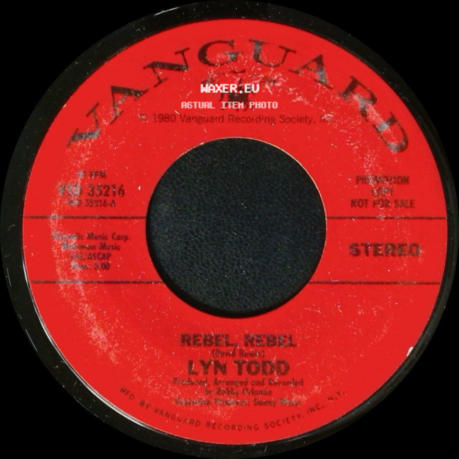 Lyn Todd - Rebel Rebel / Rebel Rebel side B