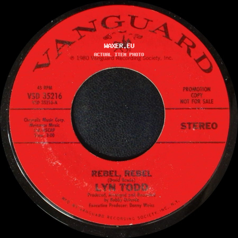 Lyn Todd - Rebel Rebel / Rebel Rebel side A
