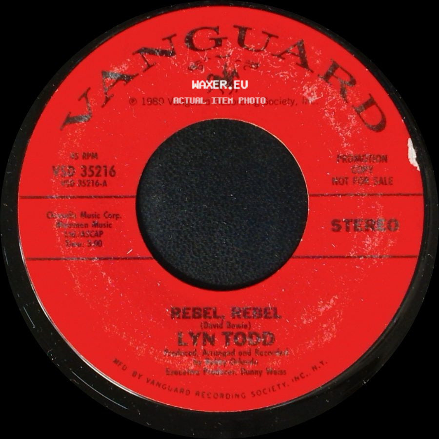 Lyn Todd - Rebel Rebel / Rebel Rebel side B