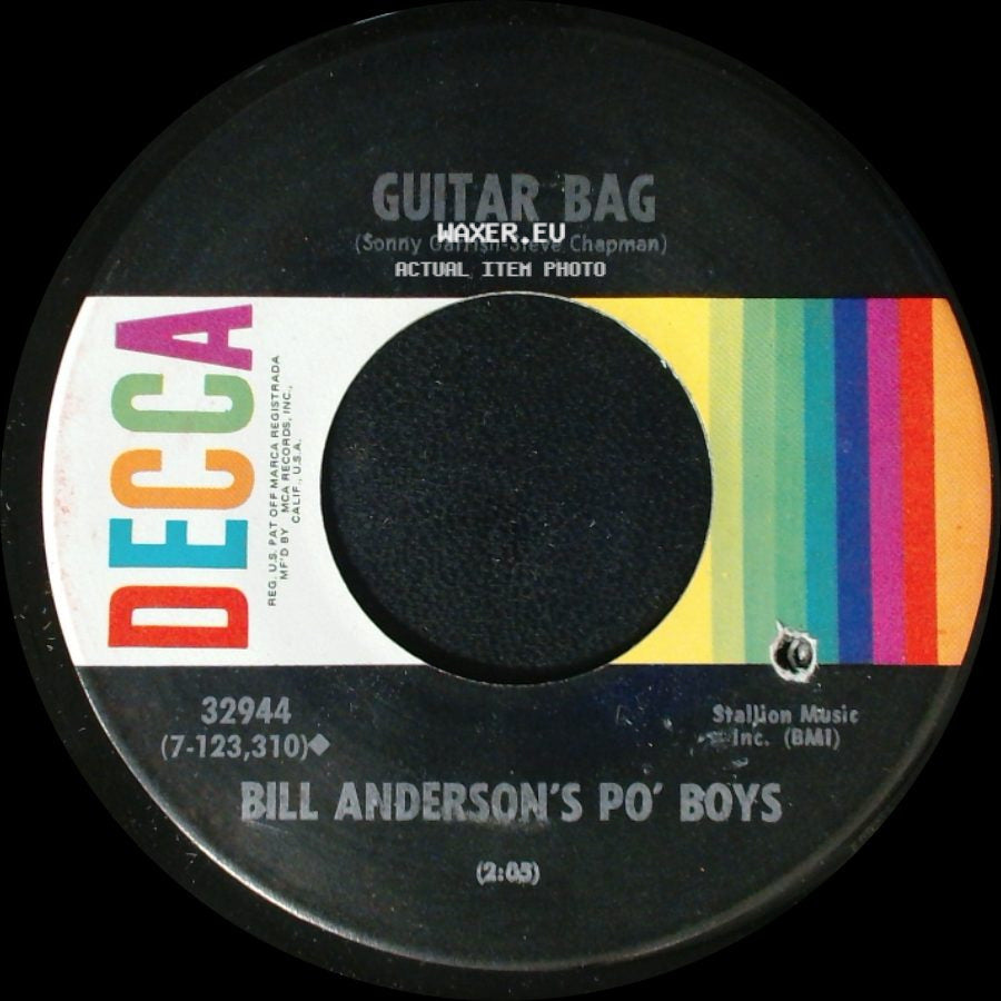 Bill Anderson's Po' Boys - Sonnyside Up / Guitar Bag side B