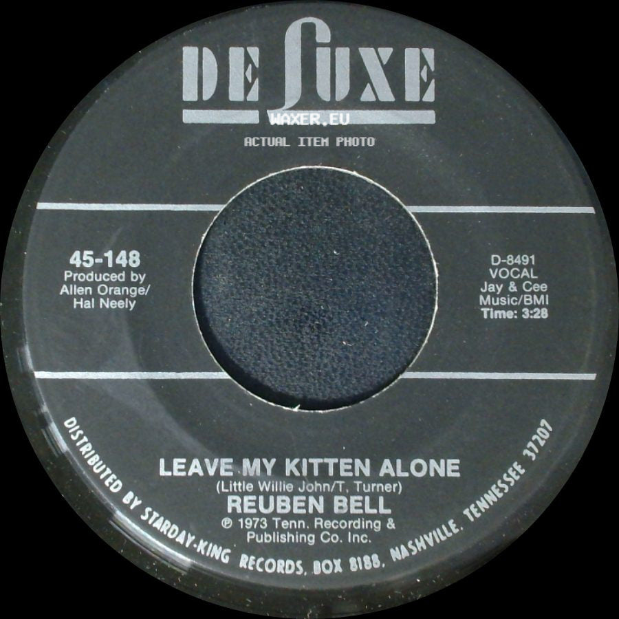 Reuben Bell - All The Time / Leave My Kitten Alone side B