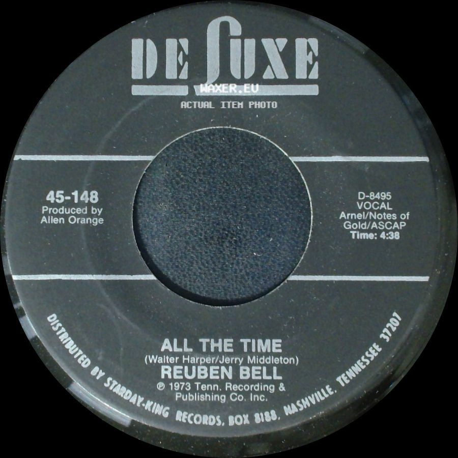 Reuben Bell - All The Time / Leave My Kitten Alone side A