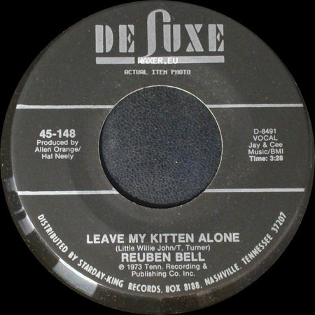 Reuben Bell - Leave My Kitten Alone / All The Time side A