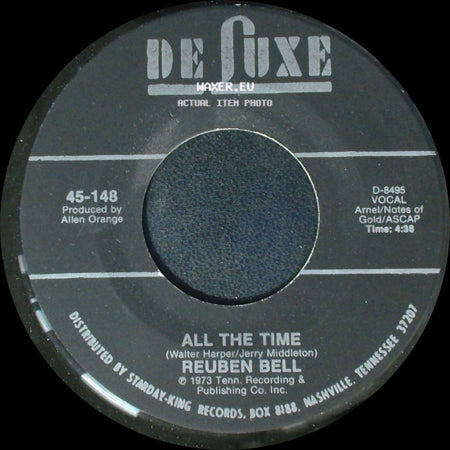 Reuben Bell - Leave My Kitten Alone / All The Time side B