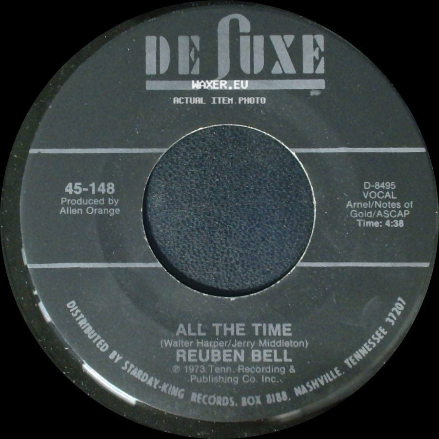 Reuben Bell - All The Time / Leave My Kitten Alone side A