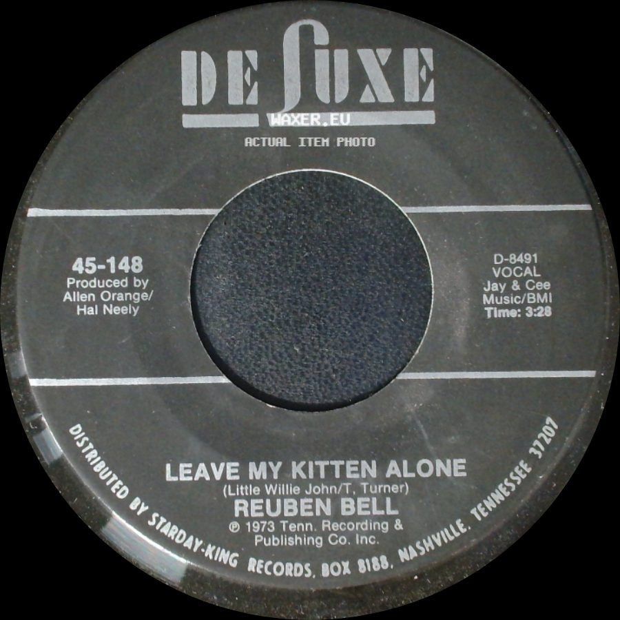 Reuben Bell - All The Time / Leave My Kitten Alone side B