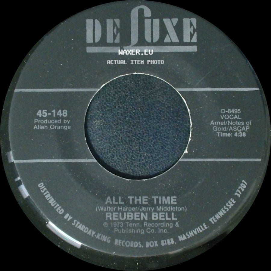 Reuben Bell - All The Time / Leave My Kitten Alone side A