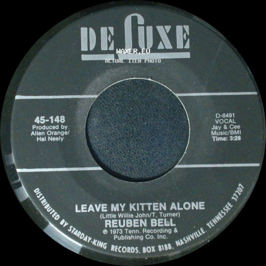Reuben Bell - All The Time / Leave My Kitten Alone side B