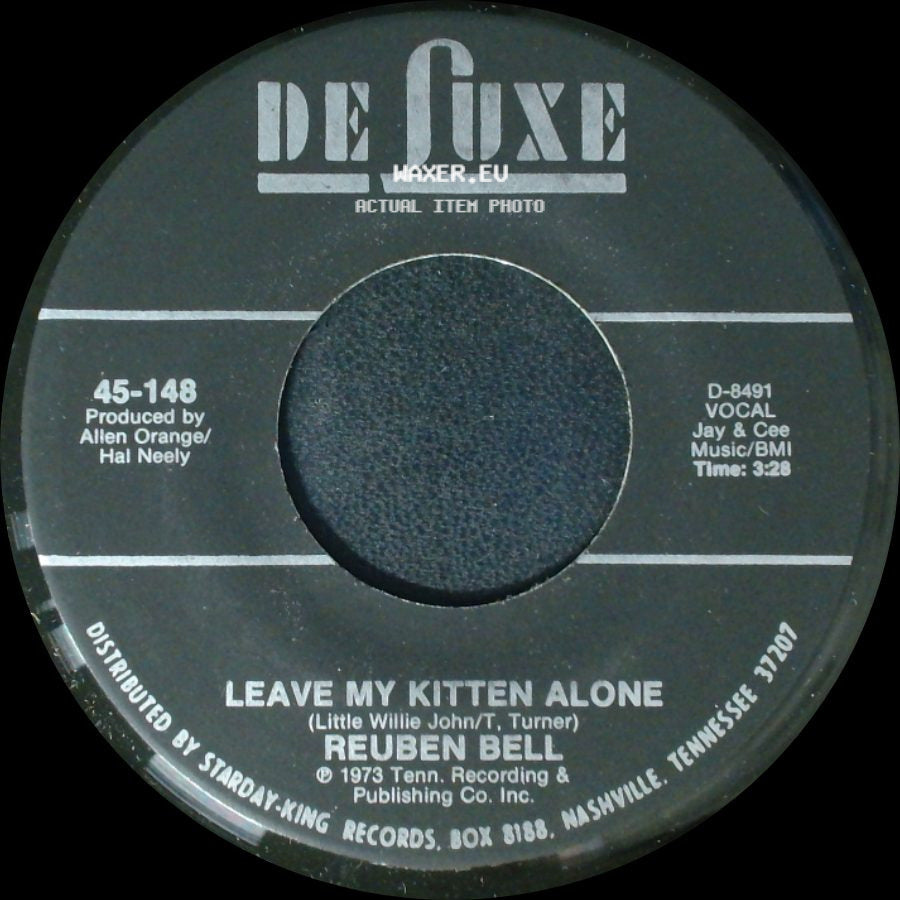 Reuben Bell - All The Time / Leave My Kitten Alone side B