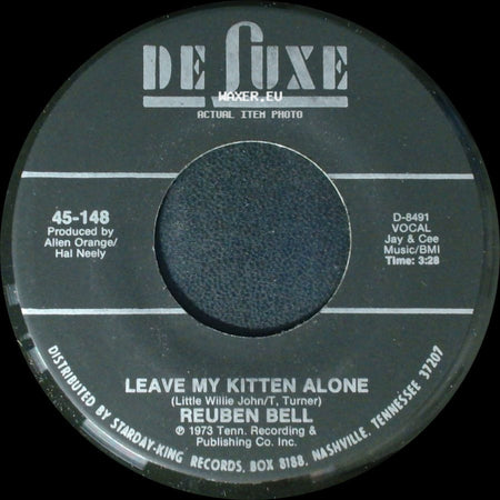 Reuben Bell - All The Time / Leave My Kitten Alone side B
