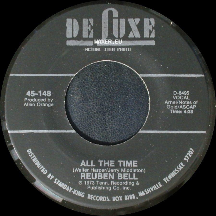 Reuben Bell - All The Time / Leave My Kitten Alone side A